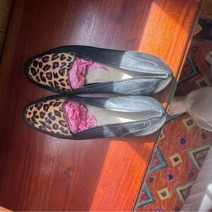 Leopard Print Women's Loafers